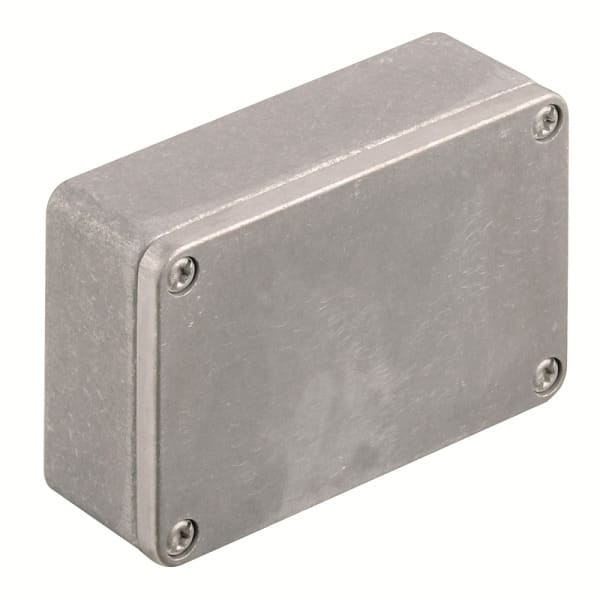 WEIDMÜLLER - Aluminium-Leergehäuse Klippon K, 98x64x34mm, unbehandelt, silber silber