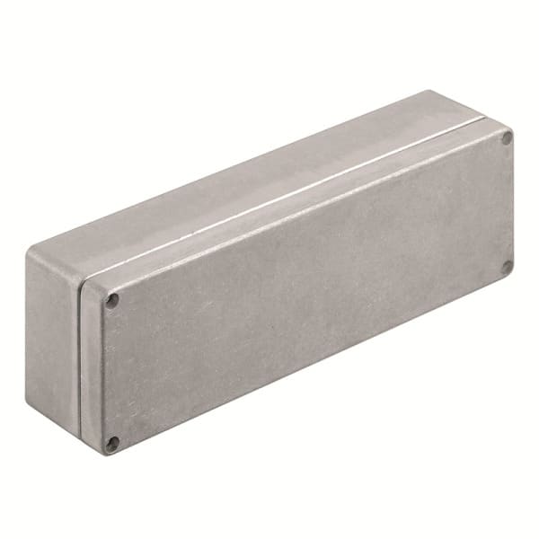 WEIDMÜLLER - Aluminium-Leergehäuse Klippon K, 250x80x55mm, unbehandelt, silber silber