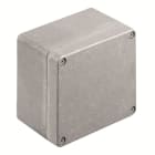 WEIDMÜLLER - Aluminium-Leergehäuse Klippon K, 122x120x81mm, unbehandelt, silber silber