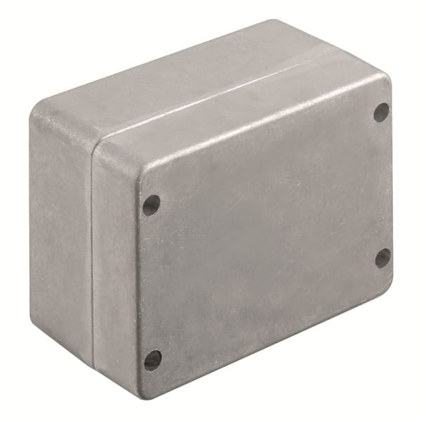 WEIDMÜLLER - Aluminium-Leergehäuse Klippon K, 170x130x90mm, unbehandelt, silber silber