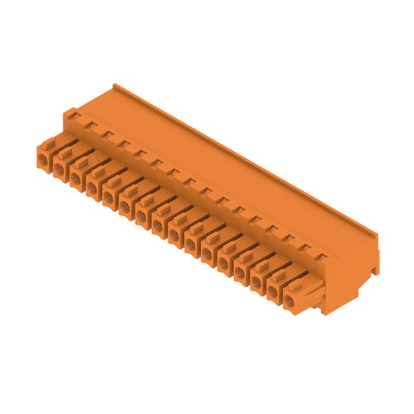 WEIDMÜLLER - Leiterplattensteckverbinder (Leiter), 3.81mm, Polzahl: 16, Zugbügelanschluss