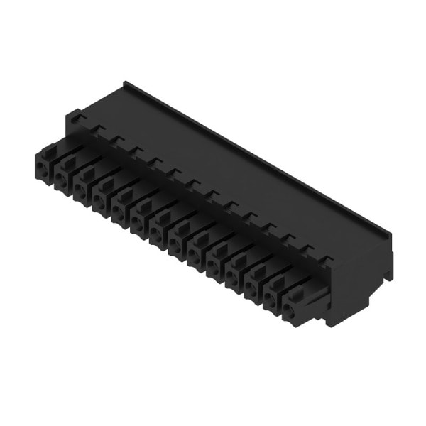 WEIDMÜLLER - Leiterplattensteckverbinder (Leiter), 3.81mm, Polzahl: 14, Zugbügelanschluss