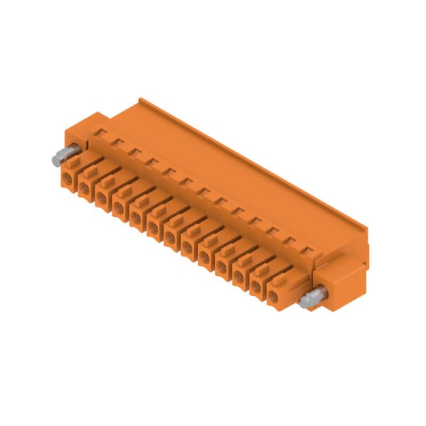 WEIDMÜLLER - Leiterplattensteckverbinder (Leiter), 3.81mm, Polzahl: 13, Zugbügelanschluss