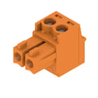 WEIDMÜLLER - Leiterplattensteckverbinder (Leiter), 3.81mm, Polzahl: 2, Zugbügelanschluss