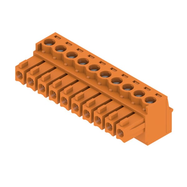 WEIDMÜLLER - Leiterplattensteckverbinder (Leiter), 3.81mm, Polzahl: 10, Zugbügelanschluss