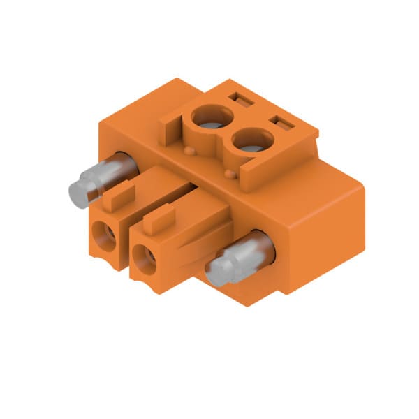 WEIDMÜLLER - Leiterplattensteckverbinder (Leiter), 3.81mm, Polzahl: 2, Zugbügelanschluss
