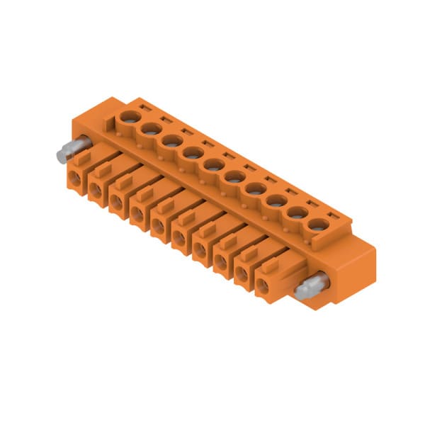 WEIDMÜLLER - Leiterplattensteckverbinder (Leiter), 3.81mm, Polzahl: 10, Zugbügelanschluss