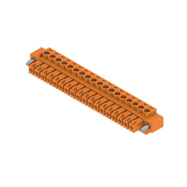 WEIDMÜLLER - Leiterplattensteckverbinder (Leiter), 3.81mm, Polzahl: 18, Zugbügelanschluss