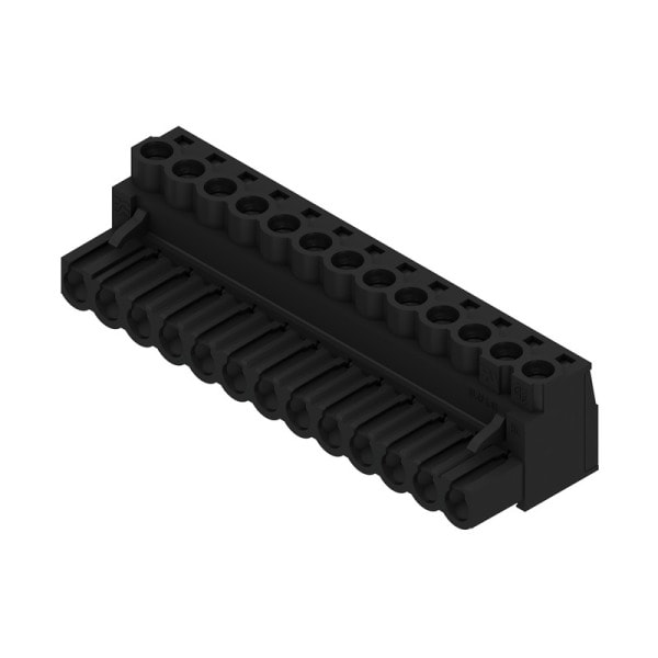 WEIDMÜLLER - Leiterplattensteckverbinder (Leiter), 5.08mm, Polzahl: 13, Zugbügelanschluss