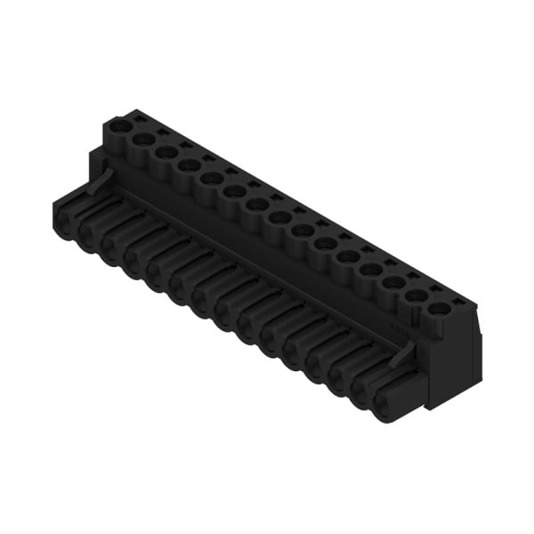 WEIDMÜLLER - Leiterplattensteckverbinder (Leiter), 5.08mm, Polzahl: 15, Zugbügelanschluss