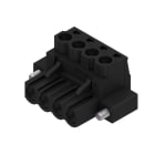 WEIDMÜLLER - Leiterplattensteckverbinder (Leiter), 5.08mm, Polzahl: 4, Zugbügelanschluss
