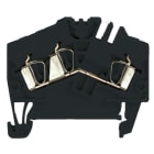 WEIDMÜLLER - Durchgangs-Reihenklemme, Zugfederanschluss, 2.5mm², 800V, 24A, schwarz