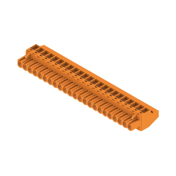 WEIDMÜLLER - Leiterplattensteckverbinder (Leiter), 5.08mm, Polzahl: 23, Zugbügelanschluss