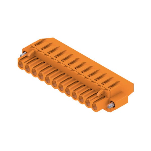 WEIDMÜLLER - Leiterplattensteckverbinder (Leiter), 5.08mm, Polzahl: 12, Zugbügelanschluss