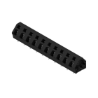 WEIDMÜLLER - Leiterplattenklemme, 7.50mm, Polzahl:10, Abgang: 135°, Zugfederanschluss