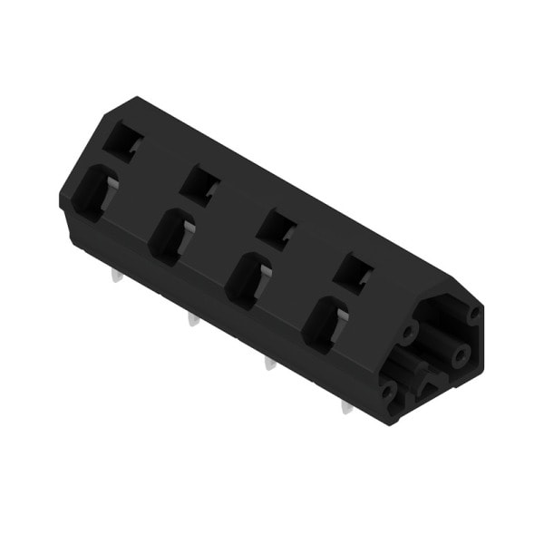 WEIDMÜLLER - Leiterplattenklemme, 10.00mm, Polzahl:4, Abgang: 135°, Zugfederanschluss