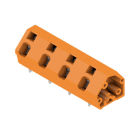 WEIDMÜLLER - Leiterplattenklemme, 10.00mm, Polzahl:4, Abgang: 135°, Zugfederanschluss