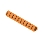 WEIDMÜLLER - Leiterplattenklemme, 10.00mm, Polzahl:10, Abgang: 135°, Zugfederanschluss