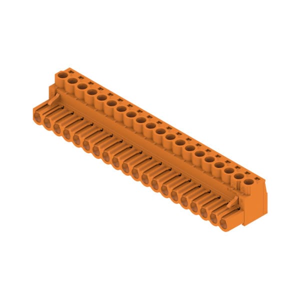 WEIDMÜLLER - Leiterplattensteckverbinder (Leiter), 5mm, Polzahl: 20, Zugbügelanschluss