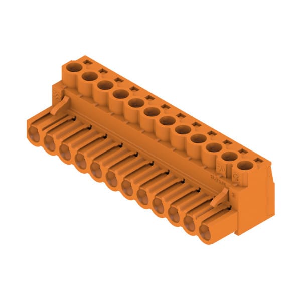 WEIDMÜLLER - Leiterplattensteckverbinder (Leiter), 5mm, Polzahl: 12, Zugbügelanschluss