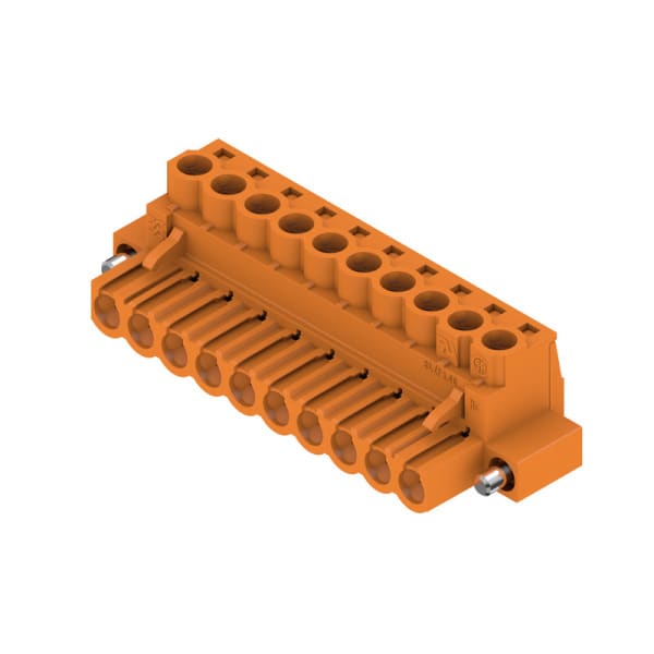 WEIDMÜLLER - Leiterplattensteckverbinder (Leiter), 5mm, Polzahl: 10, Zugbügelanschluss