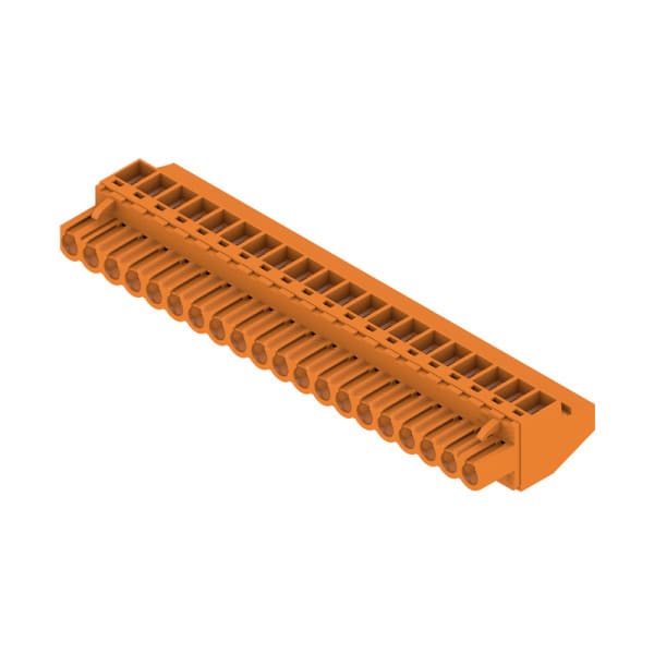WEIDMÜLLER - Leiterplattensteckverbinder (Leiter), 5mm, Polzahl: 20, Zugbügelanschluss