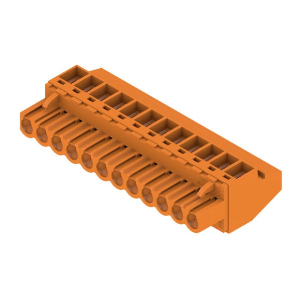 WEIDMÜLLER - Leiterplattensteckverbinder (Leiter), 5mm, Polzahl: 12, Zugbügelanschluss