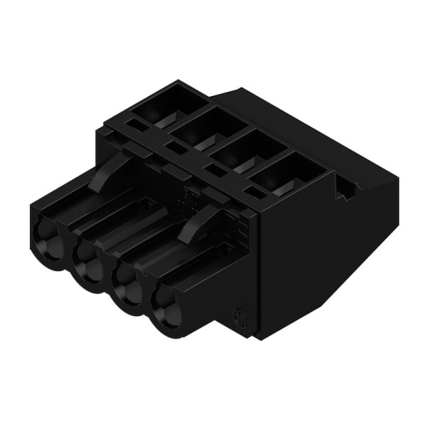 WEIDMÜLLER - Leiterplattensteckverbinder (Leiter), 5mm, Polzahl: 4, Zugbügelanschluss