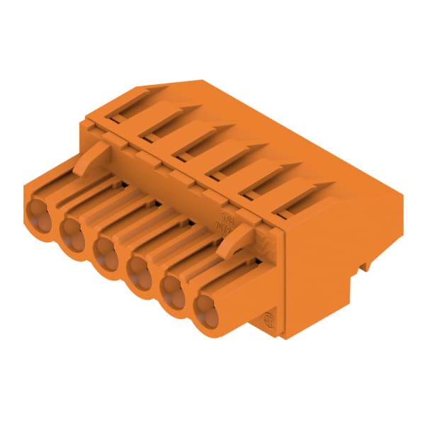 WEIDMÜLLER - Leiterplattensteckverbinder (Leiter), 5mm, Polzahl: 6, Zugbügelanschluss