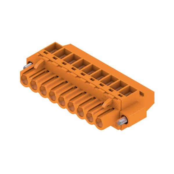 WEIDMÜLLER - Leiterplattensteckverbinder (Leiter), 5mm, Polzahl: 9, Zugbügelanschluss