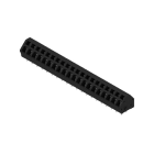 WEIDMÜLLER - Leiterplattenklemme, 5.00mm, Polzahl:20, Abgang: 135°