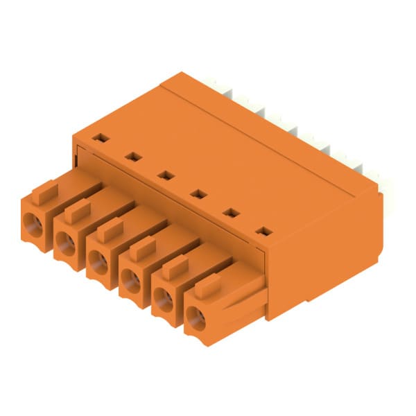 WEIDMÜLLER - Buchsenleiste, 3.81mm, Pole:6, PUSH IN, Zugfeder