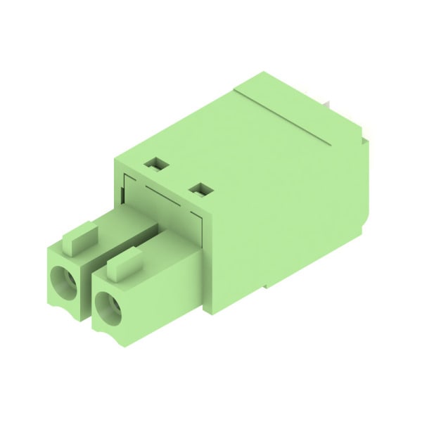 WEIDMÜLLER - Buchsenleiste, 3.81mm, Pole:2, PUSH IN, Feder