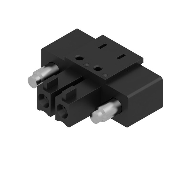 WEIDMÜLLER - Leiterplattensteckverbinder (Platine), 3.81mm, Polzahl: 2, Abgangswinkel: 90°
