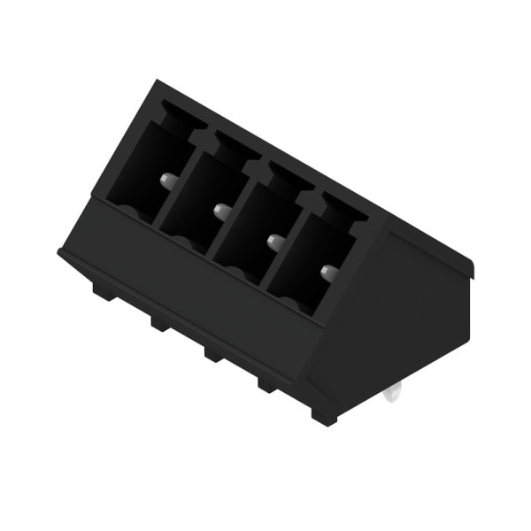 WEIDMÜLLER - Leiterplattensteckverbinder (Platine), 3.81mm, Polzahl: 4, Abgangswinkel: 135°