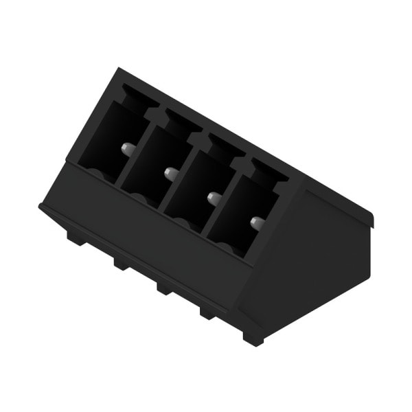 WEIDMÜLLER - Leiterplattensteckverbinder (Platine), 3.81mm, Polzahl: 4, Abgangswinkel: 135°