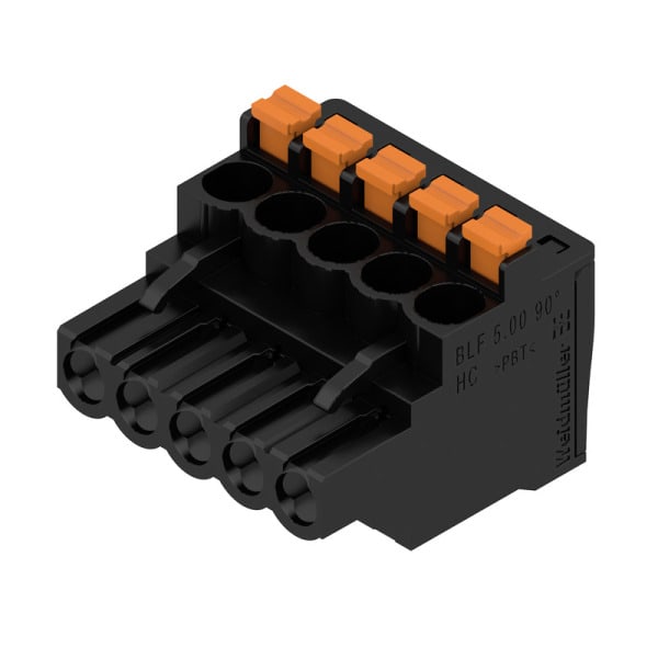 WEIDMÜLLER - Leiterplattensteckverbinder (Leiter), 5mm, Polzahl: 5, PUSH IN, Feder