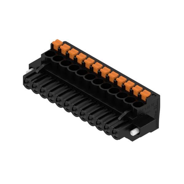 WEIDMÜLLER - Leiterplattensteckverbinder (Leiter), 5mm, Polzahl: 12, PUSH IN, Feder