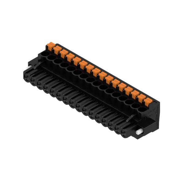 WEIDMÜLLER - Leiterplattensteckverbinder (Leiter), 5mm, Polzahl: 16, PUSH IN, Feder