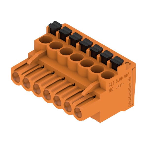 WEIDMÜLLER - Leiterplattensteckverbinder (Leiter), 5mm, Polzahl: 7, PUSH IN, Feder