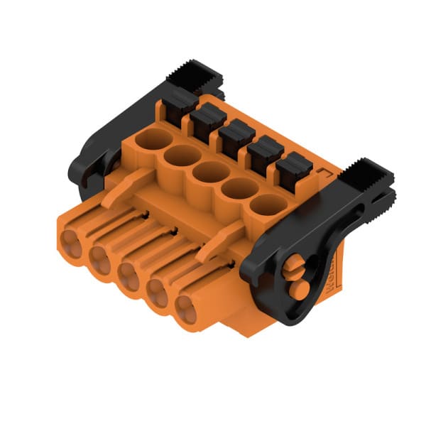 WEIDMÜLLER - Leiterplattensteckverbinder (Leiter), 5mm, Polzahl: 5, PUSH IN, Feder