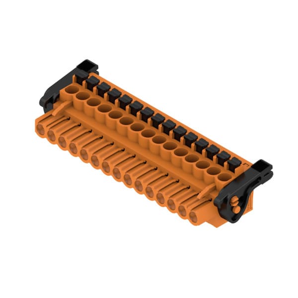WEIDMÜLLER - Leiterplattensteckverbinder (Leiter), 5mm, Polzahl: 15, PUSH IN, Feder