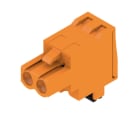WEIDMÜLLER - Leiterplattensteckverbinder (Leiter), 5.08mm, Polzahl: 2, PUSH IN, Zugfeder