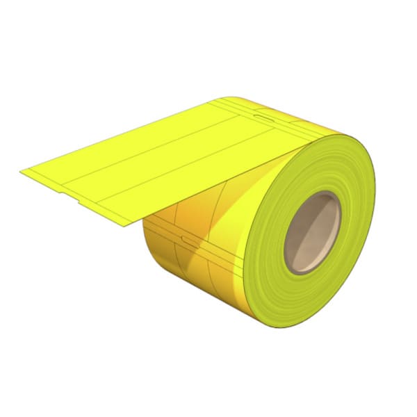 WEIDMÜLLER - Gerätemarkierung, halogenfrei, 22.9mm, Polypropylen, gelb