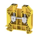 WEIDMÜLLER - Durchgangs-Reihenklemme, Schraubanschl, 16mm², 1000V, 76A, gelb