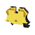 WEIDMÜLLER - Durchgangs-Reihenklemme, Schraubanschl, 35mm², 500V, 125A, gelb