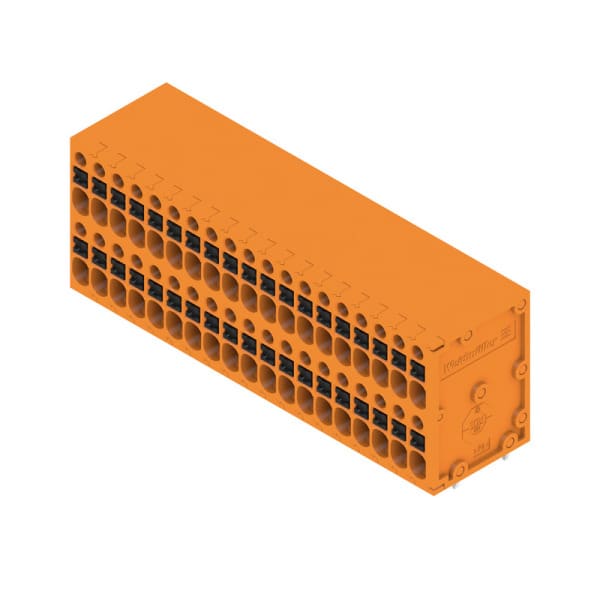 WEIDMÜLLER - Leiterplattenklemme, 3.50mm, Polzahl:38, Abgang: 90°, PUSH IN