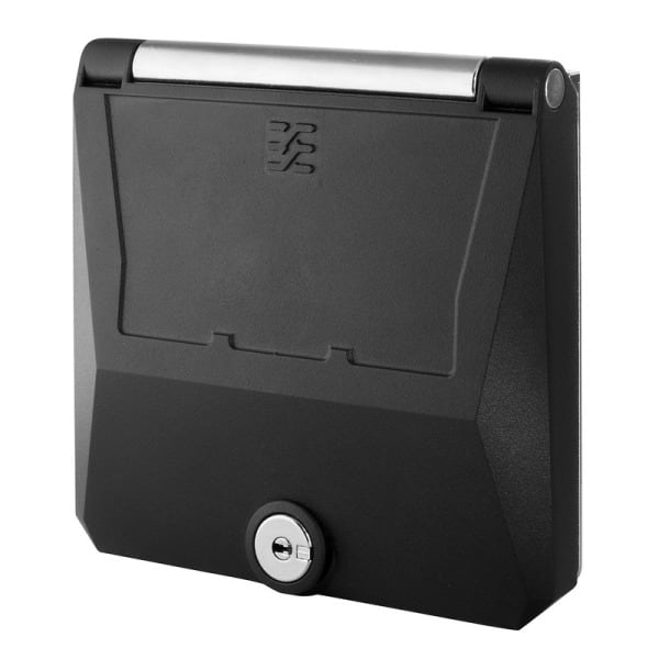 WEIDMÜLLER - Gehäuse, Farbe: schwarz (ähnlich RAL 9005), IP65, in geschlossenem Zustand