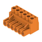 WEIDMÜLLER - Leiterplattensteckverbinder (Leiter), 5mm, Polzahl: 6, Zugbügelanschluss