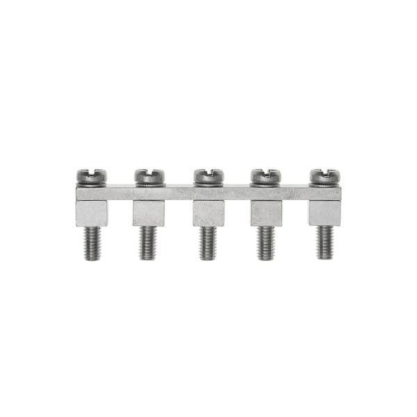 WEIDMÜLLER - Querverbinder, geschraubt, Pole:5, Raster 18.5mm, 150A, silbergrau